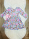 Bowtism Girls Mouse Treats Twirl Dress with Matching Bow - Bowtism